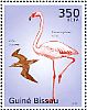 American Flamingo Phoenicopterus ruber  2010 Seabirds Sheet