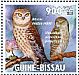 Eurasian Pygmy Owl Glaucidium passerinum  2011 Owls Sheet