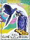 Hyacinth Macaw Anodorhynchus hyacinthinus  2015 Parrots Sheet