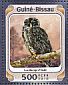Black-and-white Owl Strix nigrolineata  2016 Owls Sheet