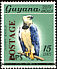 Harpy Eagle Harpia harpyja  1983 Overprint POSTAGE on 1981.02 