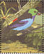 Paradise Tanager Tangara chilensis  1990 Tropical birds of Guyana Sheet