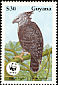 Harpy Eagle Harpia harpyja  1990 WWF, Harpy Eagle 
