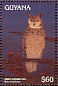 Great Horned Owl Bubo virginianus  1996 Birds Sheet