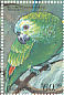 Turquoise-fronted Amazon Amazona aestiva  1999 Parrots of Central America Sheet