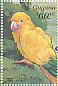 Golden Parakeet Guaruba guarouba  1999 Parrots of Central America Sheet