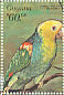 Yellow-headed Amazon Amazona oratrix  1999 Parrots of Central America Sheet
