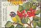 Yellow-collared Lovebird Agapornis personatus  2001 Tropical birds Sheet