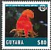 Guianan Cock-of-the-rock Rupicola rupicola  2014 Animals and birds 20v set