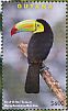 Keel-billed Toucan Ramphastos sulfuratus  2017 Tropical toucans Sheet