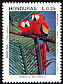 Scarlet Macaw Ara macao  1993 National symbols 2v set