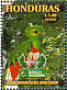 Resplendent Quetzal Pharomachrus mocinno  1999 Birds of Honduras in danger of extinction Sheet