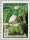 Resplendent Quetzal Pharomachrus mocinno  1999 Birds of Honduras in danger of extinction Sheet