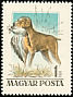 Mallard Anas platyrhynchos  1956 Hungarian dogs 8v set