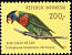 Coconut Lorikeet Trichoglossus haematodus  1980 Parrots 