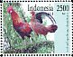 Red Junglefowl Gallus gallus  2011 Joint issue with Malaysia 8v sheet