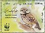 Spotted Owlet Athene brama  2011 WWF Sheet