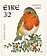 European Robin Erithacus rubecula  1997 Birds, Falcon and Robin Strip, sa, ISS
