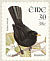 Common Blackbird Turdus merula  2001 Birds, dual currency Strip, sa