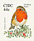 European Robin Erithacus rubecula  2002 Birds, Robin Booklet, sa, SNP