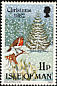 European Robin Erithacus rubecula  1982 Christmas 2v set