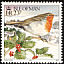 European Robin Erithacus rubecula  1995 Christmas 4v set