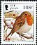 European Robin Erithacus rubecula  2013 Christmas 6v set