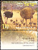 Common Ostrich Struthio camelus  2005 Animals in the Bible 4v set