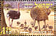 Common Ostrich Struthio camelus  2005 Animals in the Bible 4v sheet