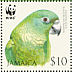 Black-billed Amazon Amazona agilis  2006 WWF Sheet with 4 sets