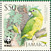 Black-billed Amazon Amazona agilis  2006 WWF Sheet with 4 sets