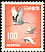 Red-crowned Crane Grus japonensis  1968 Definitives 