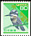 Crested Kingfisher Megaceryle lugubris  1994 Definitives 