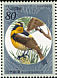 Narcissus Flycatcher Ficedula narcissina  1996 The 50th anniversary of bird week 