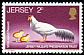White Eared Pheasant Crossoptilon crossoptilon  1971 Jersey Wildlife Preservation Trust 4v set