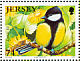 Great Tit Parus major  2007 Garden birds Sheet