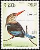 Grey-headed Kingfisher Halcyon leucocephala  1987 Capex 87 