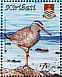 Grey-tailed Tattler Tringa brevipes  2008 Birds Sheet