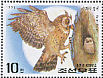 Eurasian Eagle-Owl Bubo bubo  1992 Birds of prey Sheet