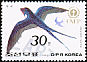 Barn Swallow Hirundo rustica  1992 World environment day 8v set