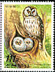 Ural Owl Strix uralensis  2006 Belgica 06 logo on 2006.03 
