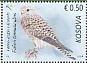 Common Kestrel Falco tinnunculus  2018 Birds of Kosovo Sheet