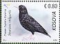 Common Starling Sturnus vulgaris  2018 Birds of Kosovo Sheet