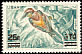 European Bee-eater Merops apiaster  1972 Surcharge on 1965.06 3v set