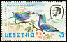 Lilac-breasted Roller Coracias caudatus  1981 Birds p 14½