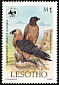 Bearded Vulture Gypaetus barbatus  1986 Flora and fauna of Lesotho 8v set