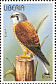 Common Kestrel Falco tinnunculus  1996 Birds Sheet