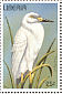 Great Egret Ardea alba  1996 Birds Sheet