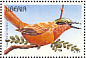 Southern Carmine Bee-eater Merops nubicoides  1996 Birds Sheet