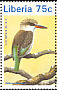 Striped Kingfisher Halcyon chelicuti  1996 Kingfishers Strip